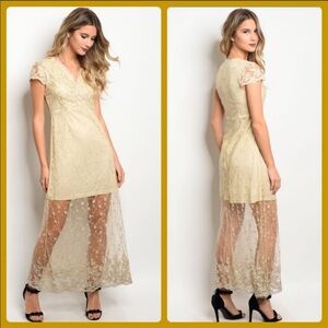 3/$36 AVAILABLE gorgeous gold party dress